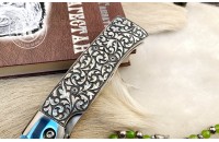 Нож складной Стерх х12мф плашки серебро 