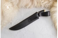 Нож Сулак дамасск художественное литье 