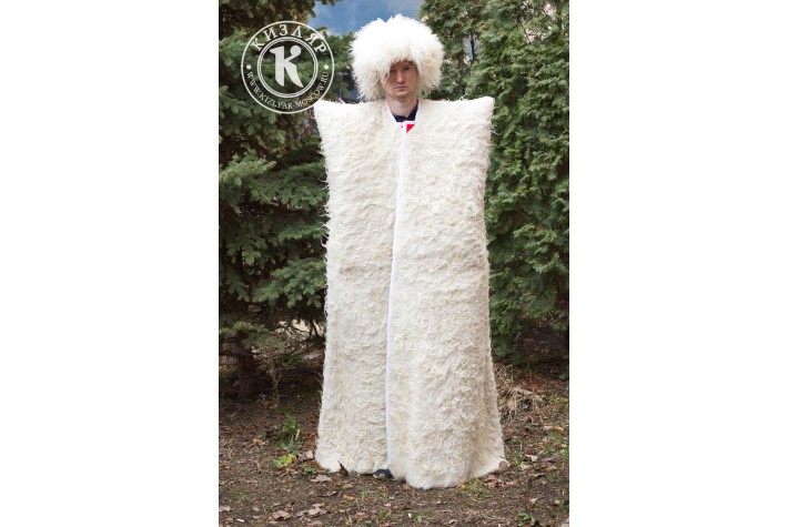 Бурка белая 