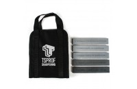 КАМНИ ДЛЯ ЗАТОЧКИ TSPROF ПРОФИЛЬ CS, НА БЛАНКАХ (5 ШТ) 