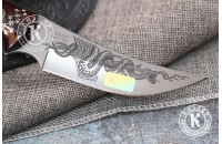 Нож Гюрза-2 унцукульская насечка 