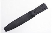 Нож КО-2 AUS-8 стоунвош черный эластрон 