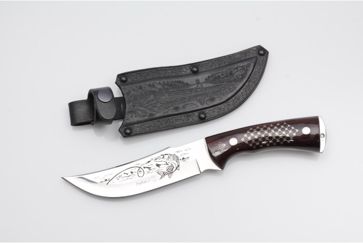 Нож Рыбак-2 AUS-8 унцукульская насечка 