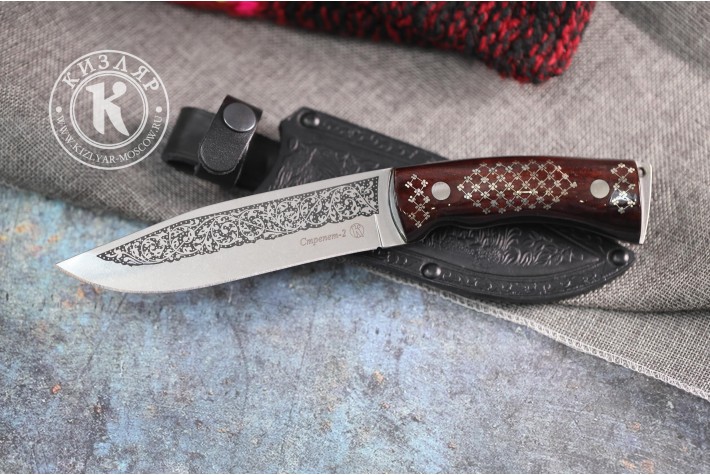 Нож Стрепет-2 AUS-8 унцукульская насечка 