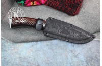 Нож Стрепет-2 AUS-8 унцукульская насечка 