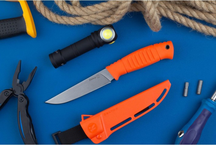 Нож Вектор оранжевый 