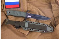 Нож Витязь Т ножны пластик олива 