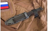 Нож Витязь Т ножны пластик олива 