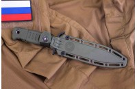 Нож Витязь Т ножны пластик олива 