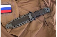 Нож Витязь Т ножны пластик олива 